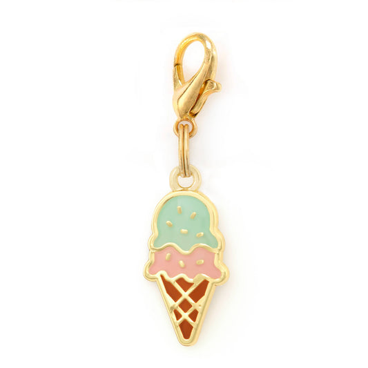 Ice Cream Summer Collar Charm