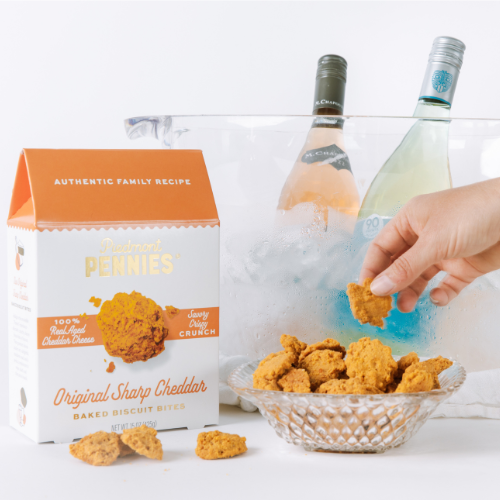 Piedmont Pennies - Original Sharp Cheddar Biscuit Bites