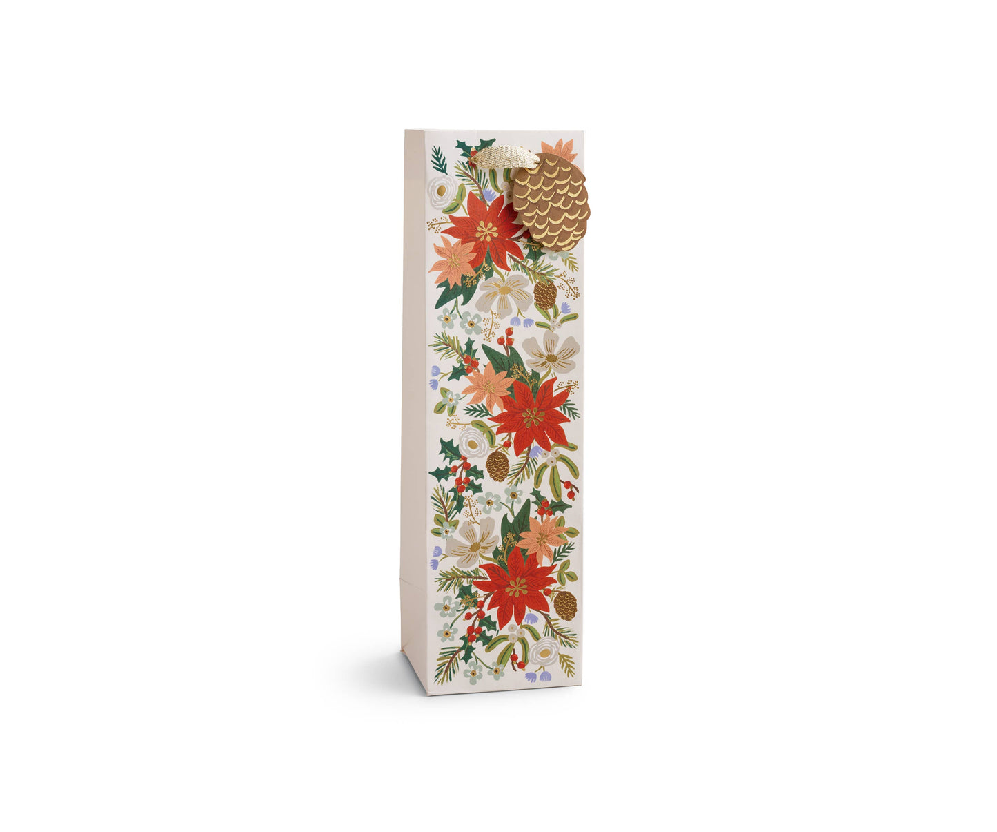 Rifle Paper Holiday Bouquet Gift Bag