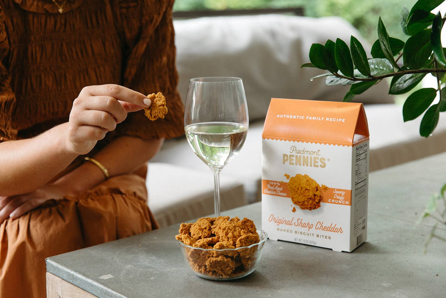 Piedmont Pennies - Original Sharp Cheddar Biscuit Bites
