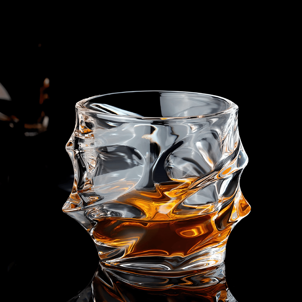 Storm Japanese Crystal Whiskey Glass - Single