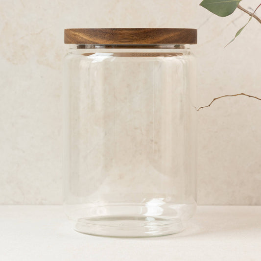 The Jumbo Large Glass Canister
