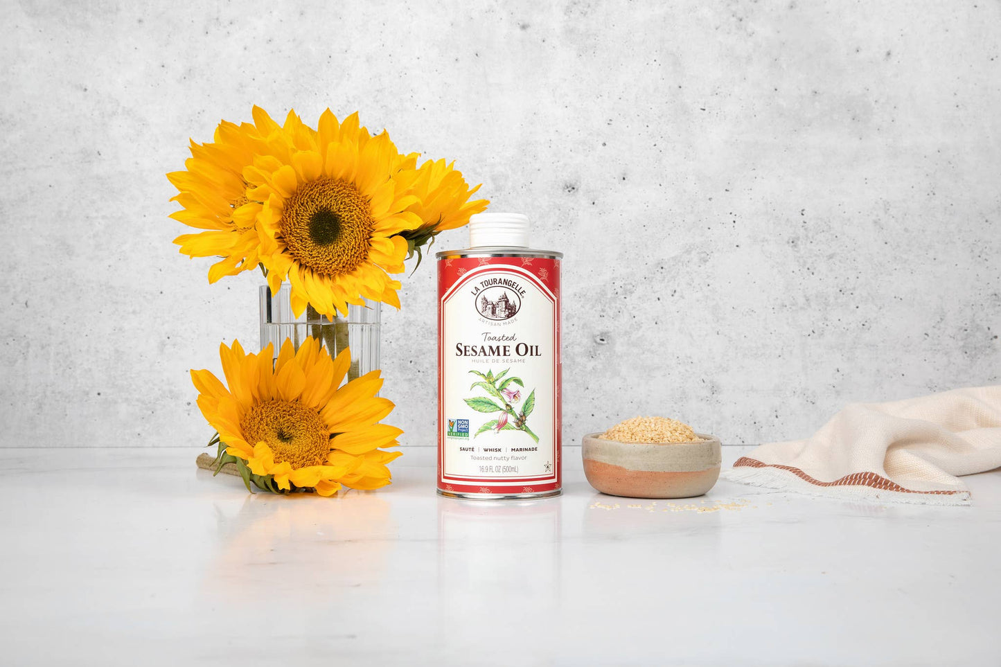 La Tourangelle Toasted Sesame Oil, 16.9 Fl Oz - 6 Units