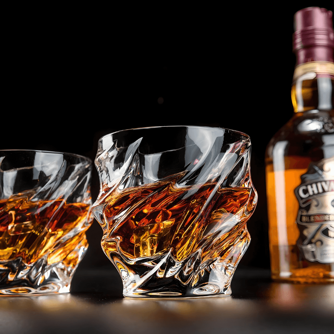 Nami Japanese Crystal Whiskey Glass - Single