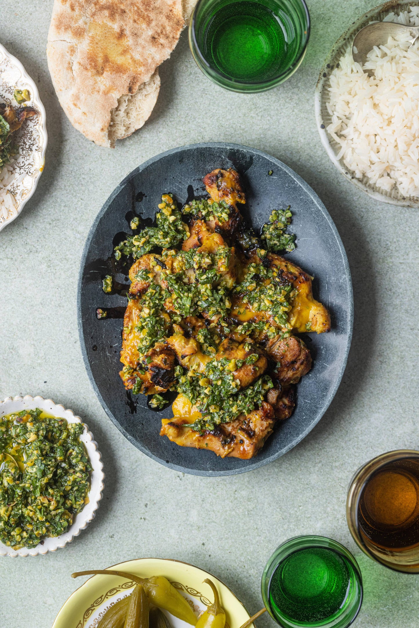 Sauce et marinade BBQ au citron confit