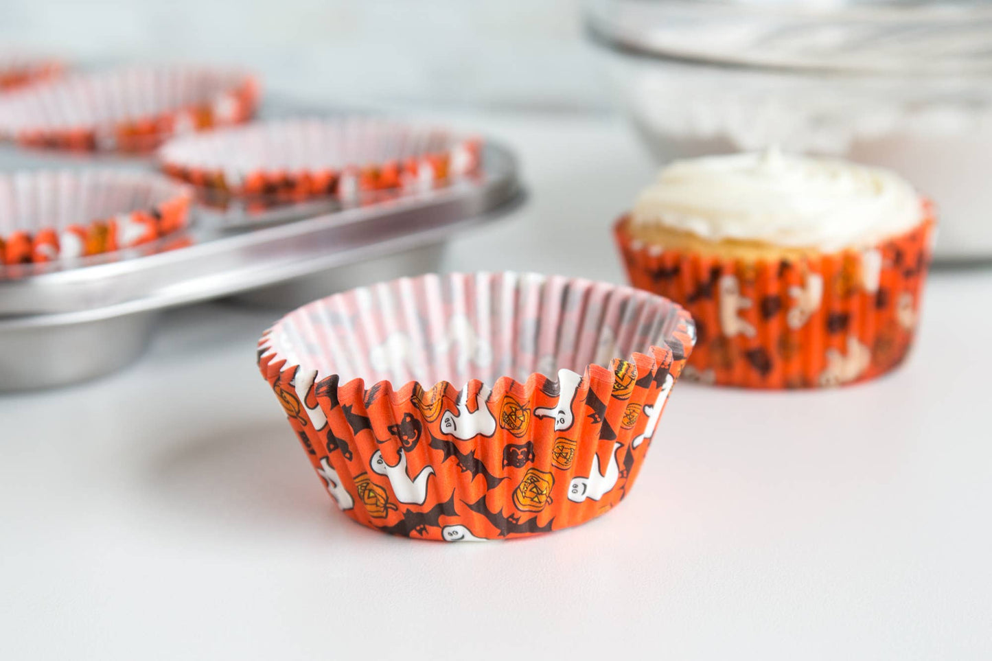 Fox Run Halloween Cupcake Liners, Set of 50