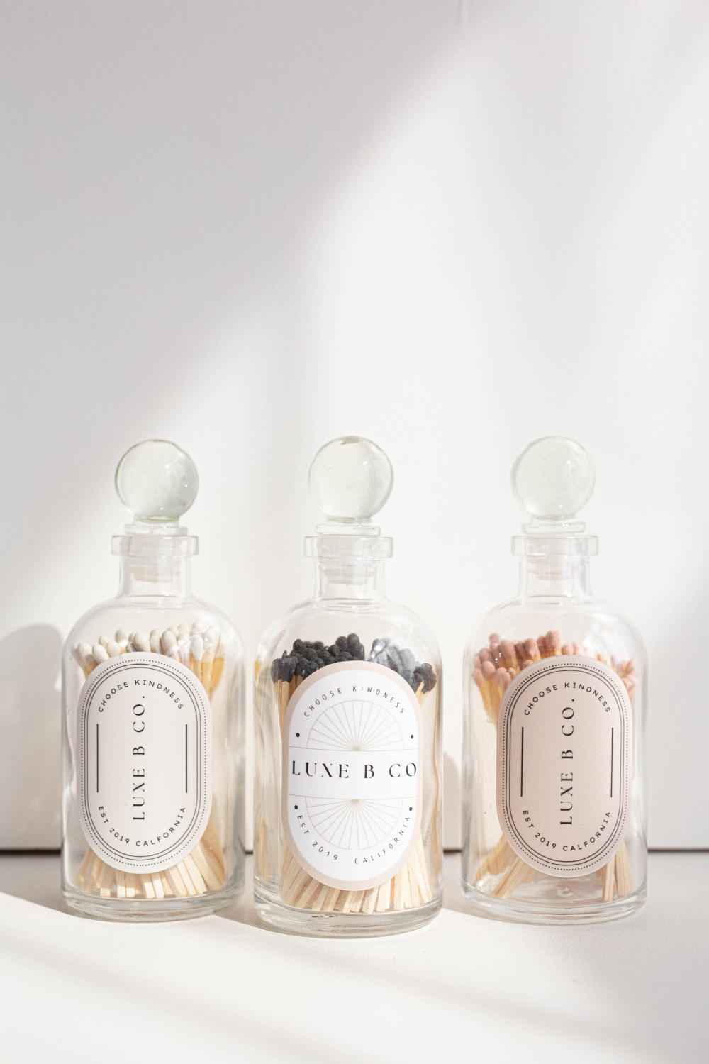 Apothecary Match Bottles