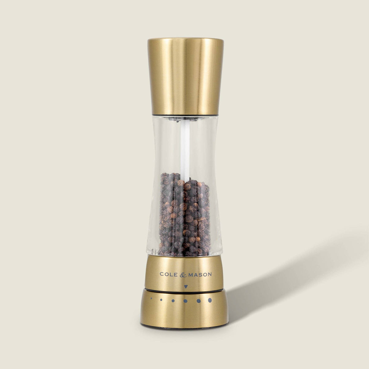 Cole & Mason Derwent Gold Salt & Pepper Mill Set