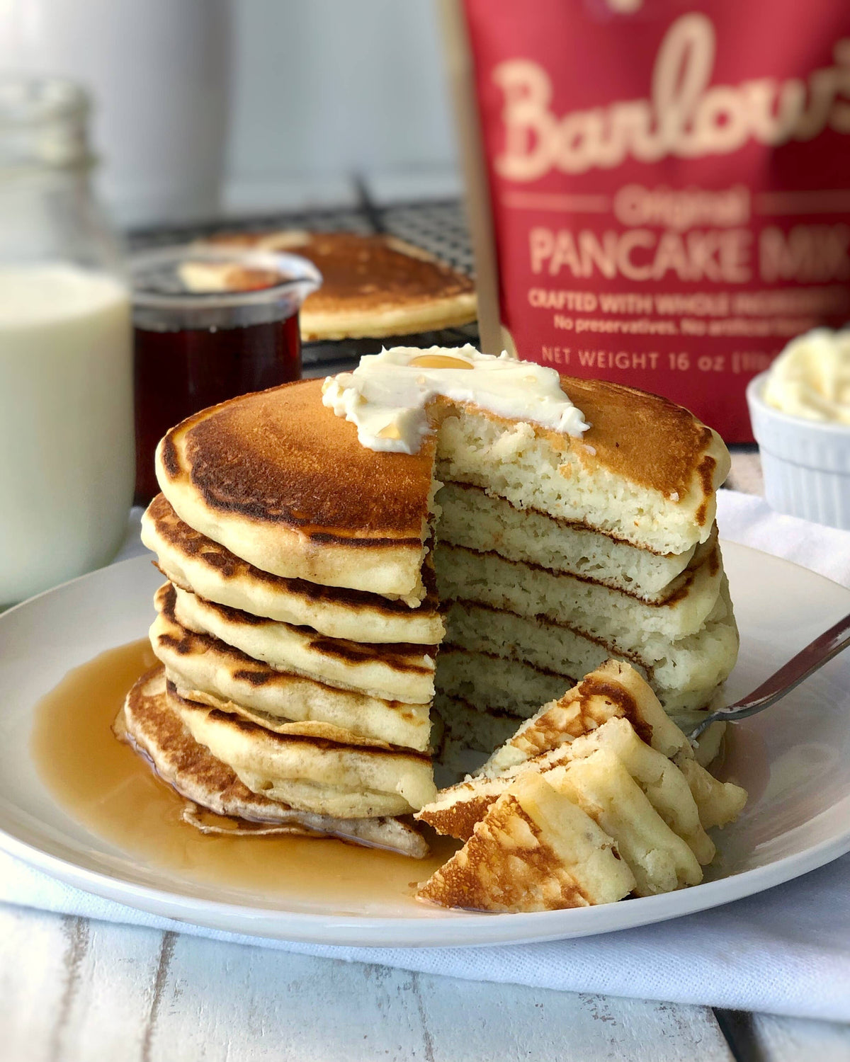 Barlow's Pancake Biscuit Waffle Mix - 3in1 baking mix