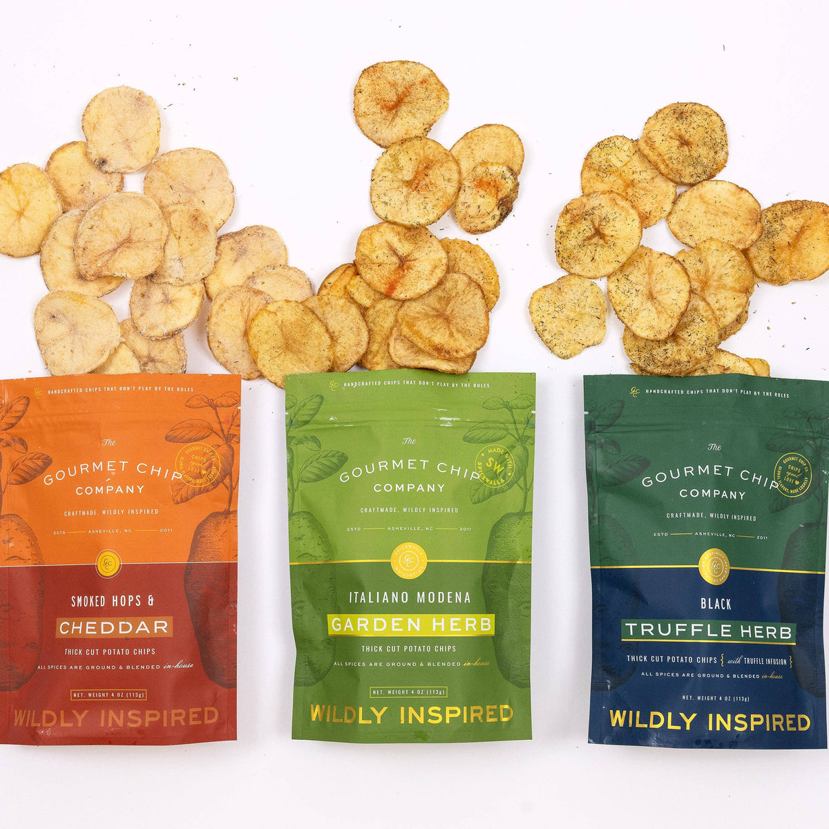 Black Truffle Herb Thick Cut Potato Chips