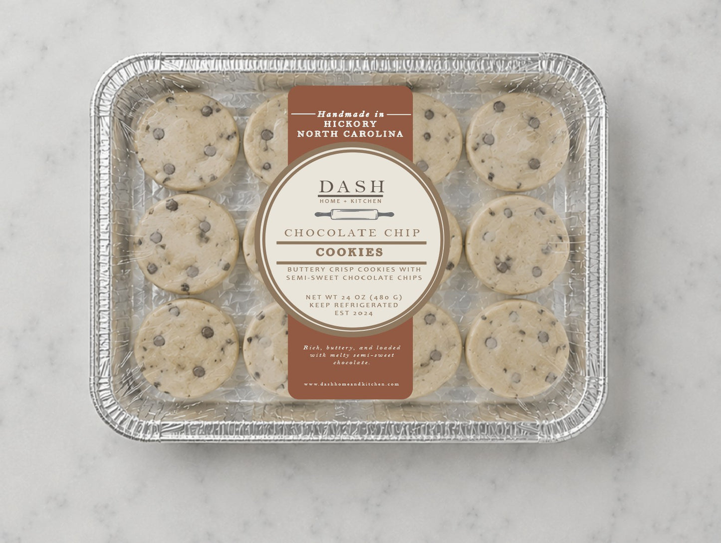 DASH Gourmet-to-Go, Chocolate Chip Cookies