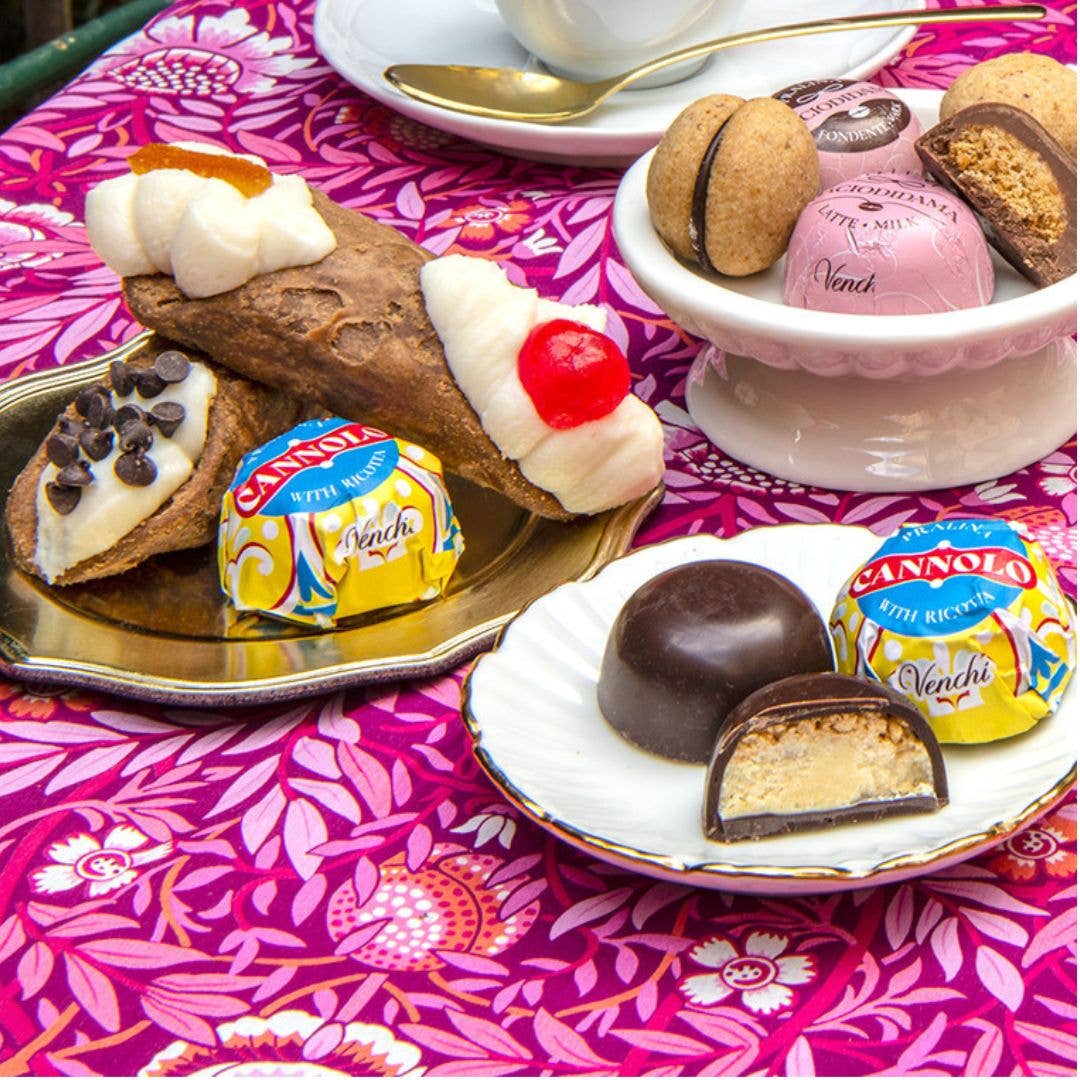 Cannoli Inspired Ricotta Filled Chocolate - Italian Gourmet