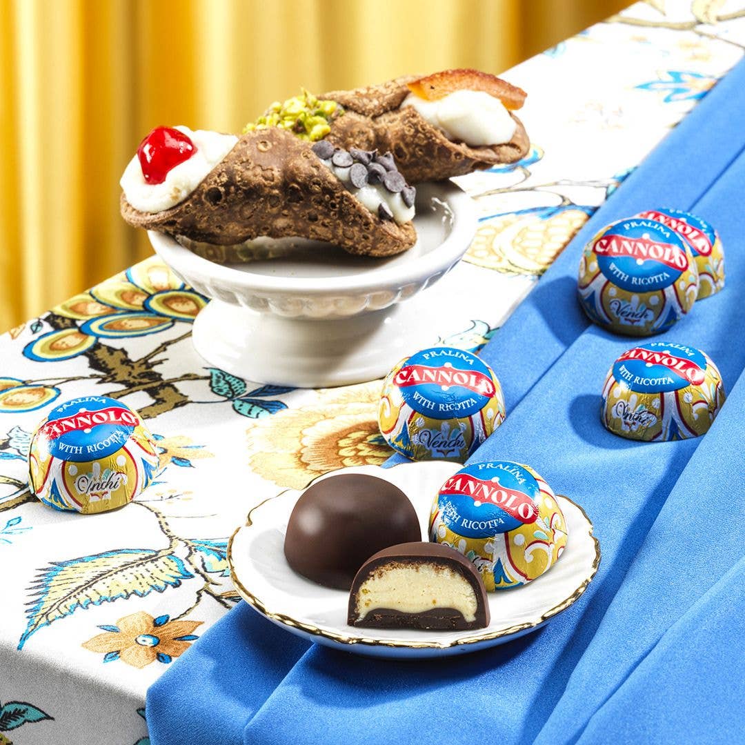 Cannoli Inspired Ricotta Filled Chocolate - Italian Gourmet
