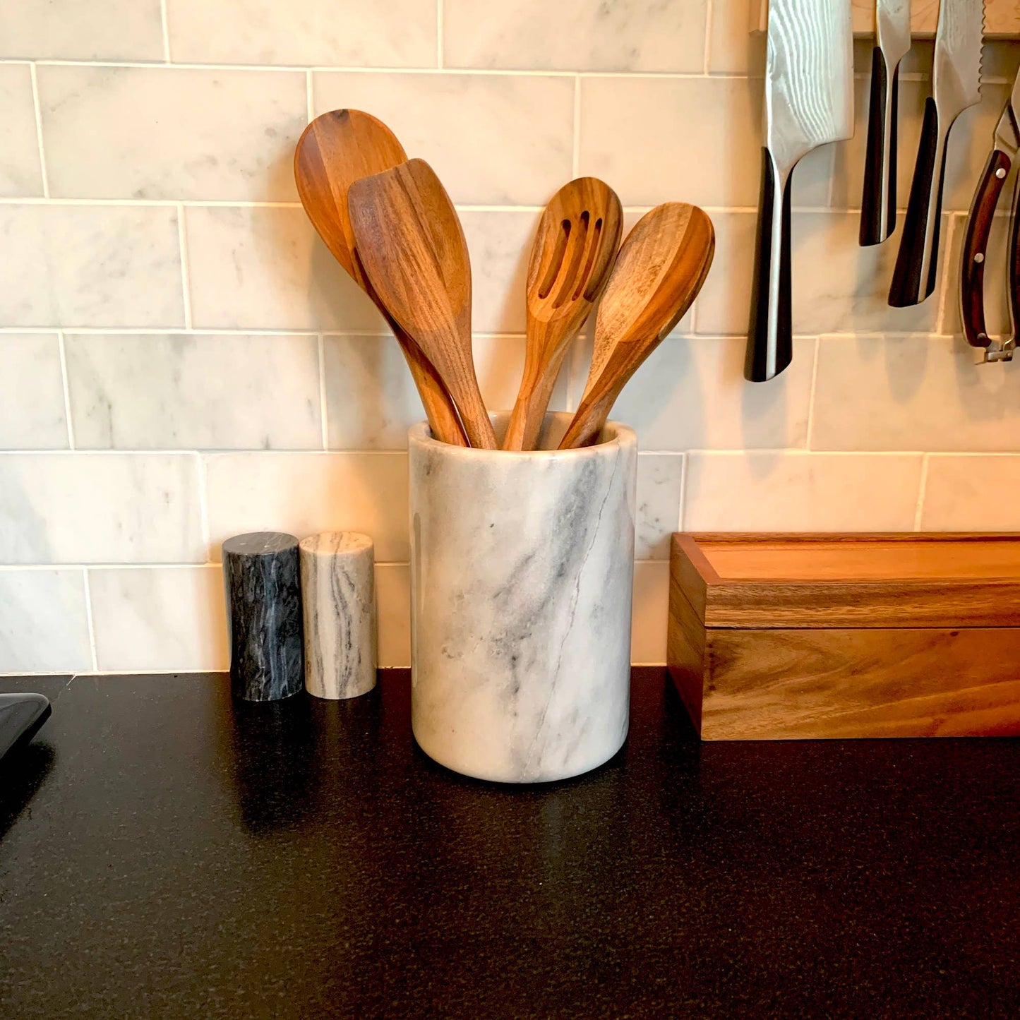 Marble Utensil Holder
