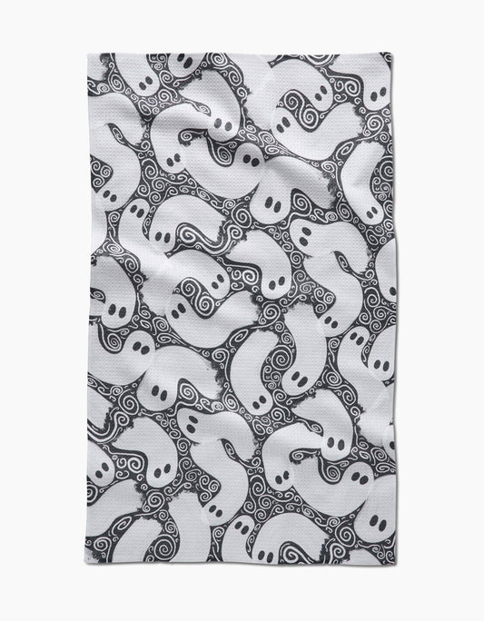 Swirling Ghosts Tea Towel