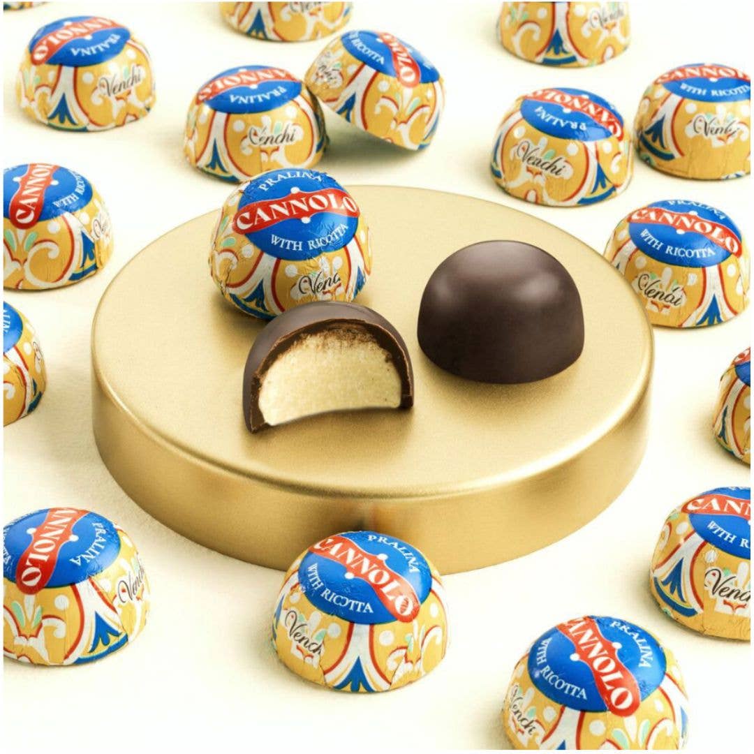 Cannoli Inspired Ricotta Filled Chocolate - Italian Gourmet