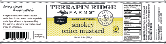 Smokey Onion Mustard