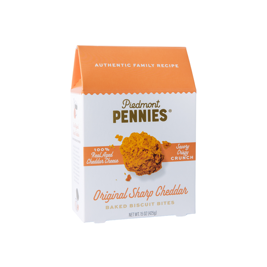 Piedmont Pennies - Original Sharp Cheddar Biscuit Bites