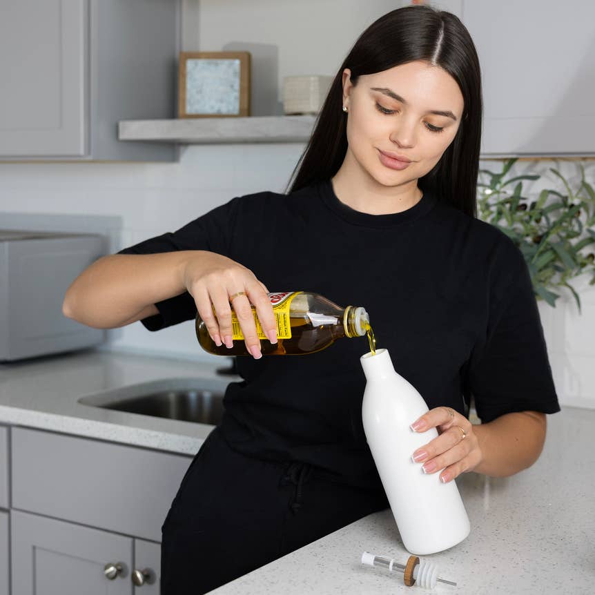 Ceramic Olive Oil Dispenser