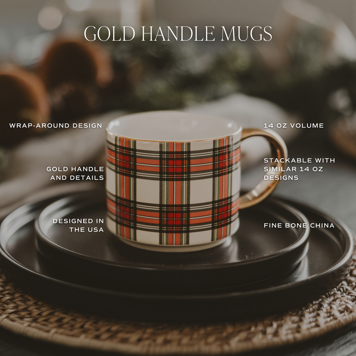 Holiday Greenery Coffee Mug