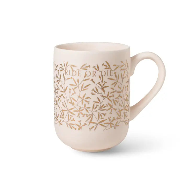 Stoneware Josephine Mug Ride or Die