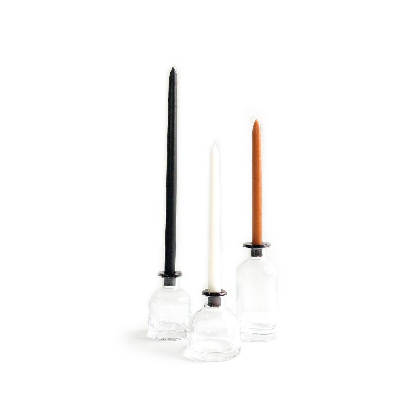 Skinny Tapered Candles - Umber