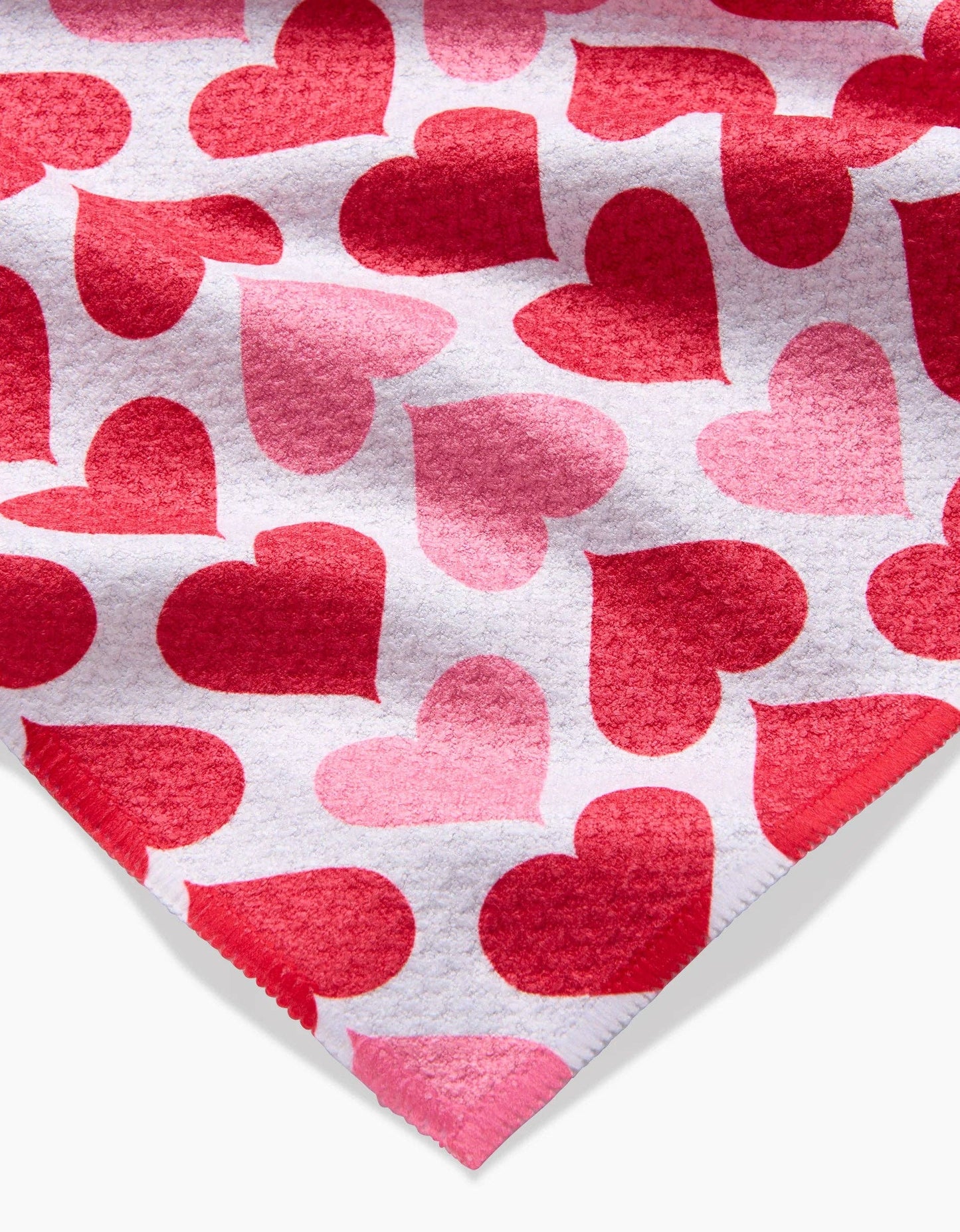 Blushing Hearts Bar Towel