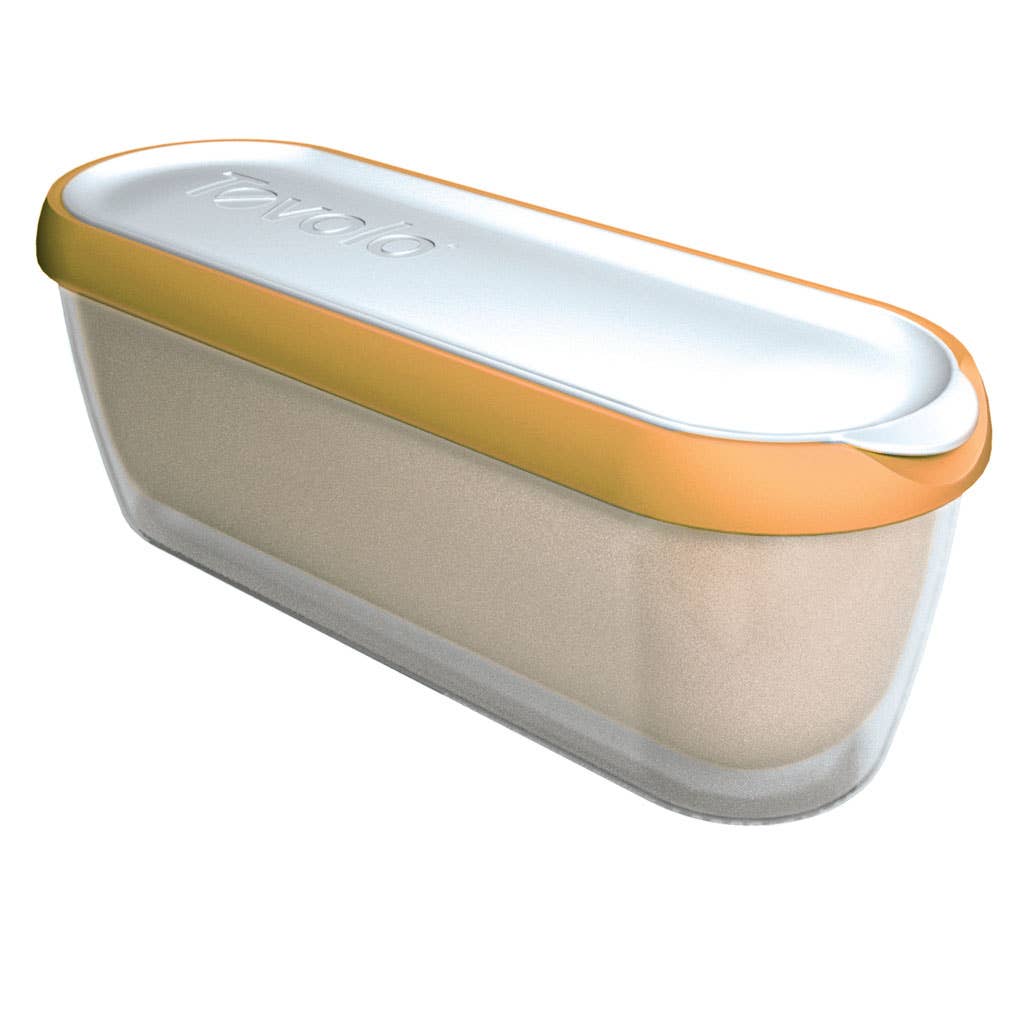 TOVOLO® Glide-a-scoop Ice Cream Tub 1.5qt - Orange