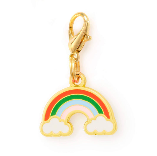 Rainbow St. Patrick's Day Collar Charm