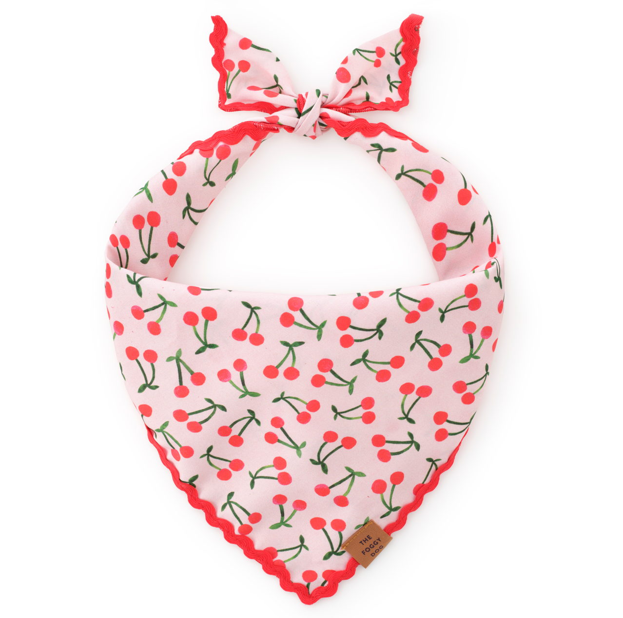 Cherry Jubilee Dog Bandana