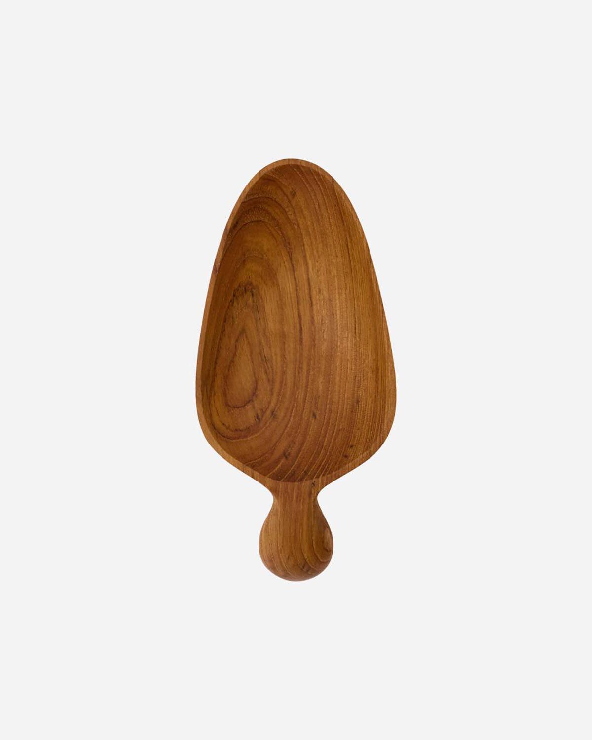 Teak Wooden Scoop Set - Flour Grain Sugar Measuring Spoon