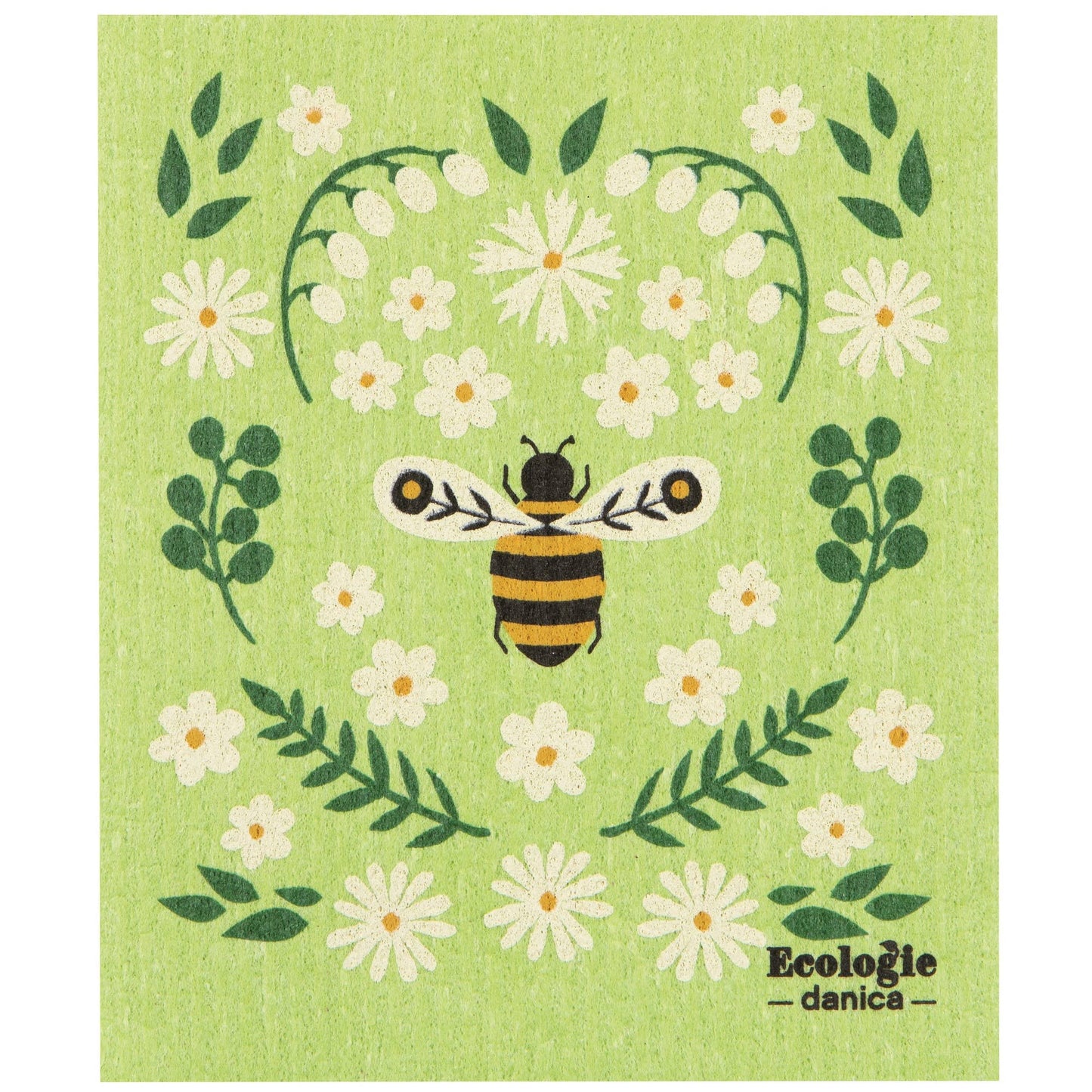 Bee Garden Swedish Dishcloth