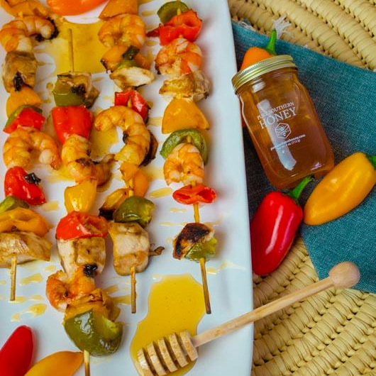 Mini Honey with Comb 4oz.