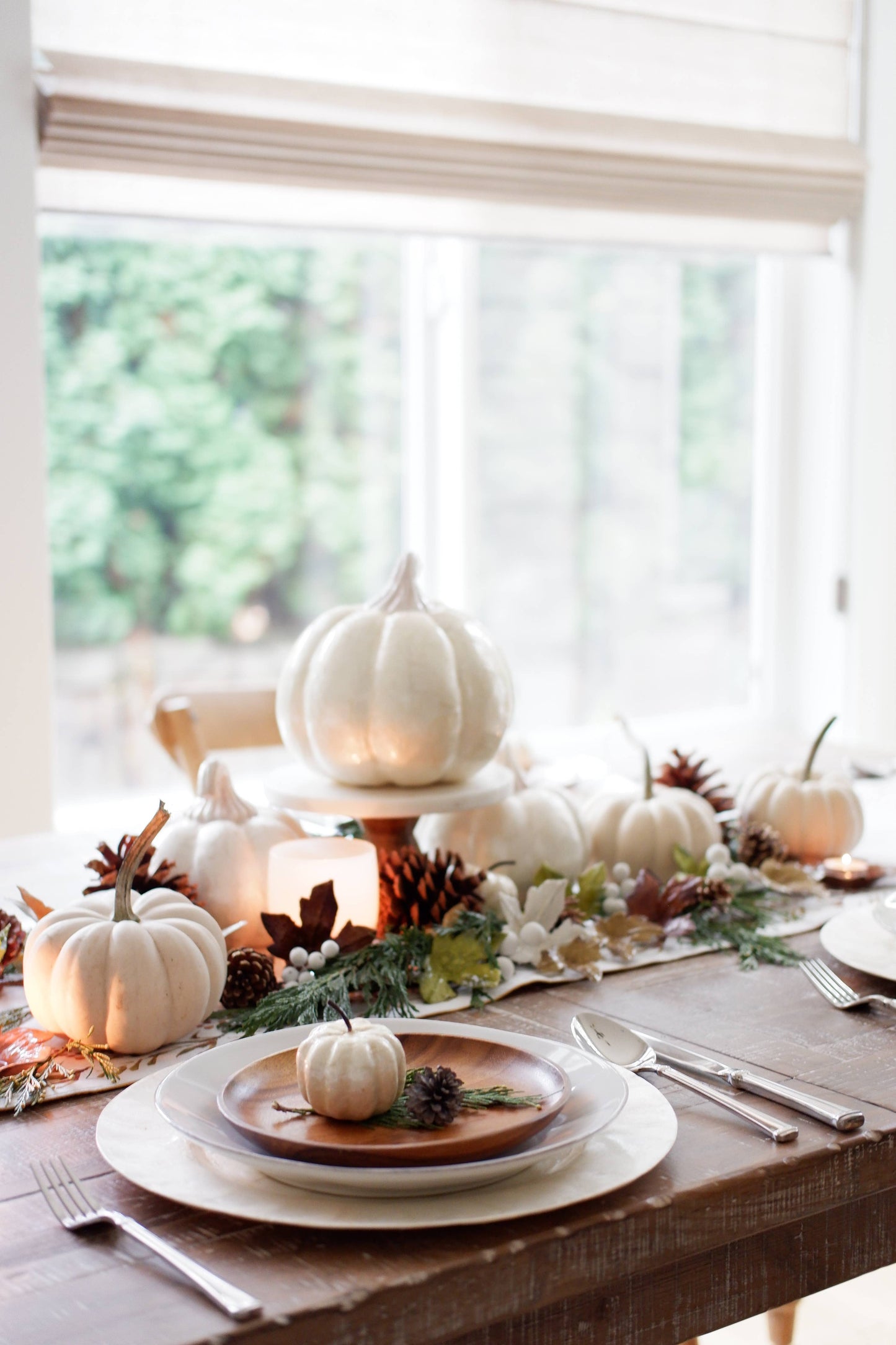 Capiz White or Orange Pumpkin