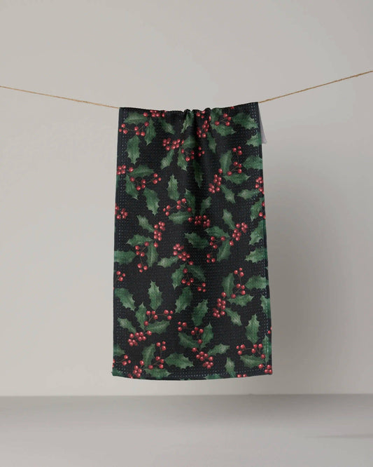 Geometry - Holly Night Mini Towel - Holiday 2026