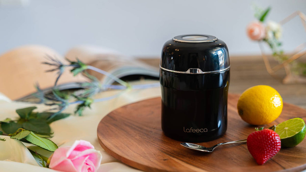 Thermos Food Jar Vacuum Insulated Lunch Box Black