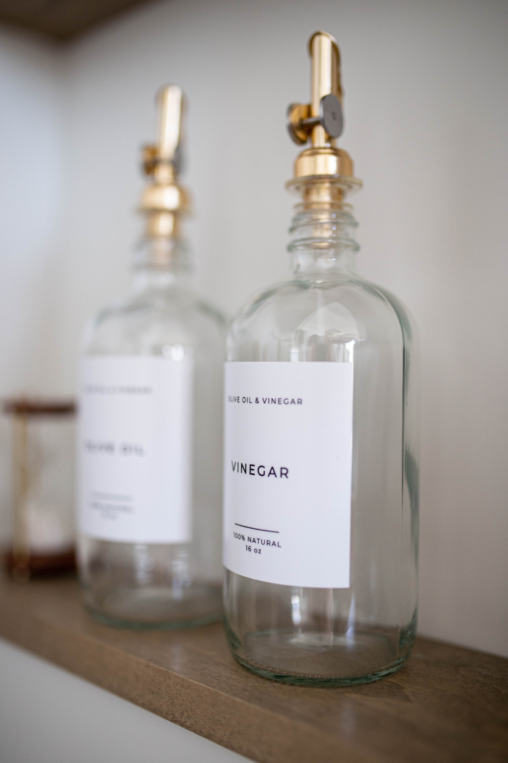 Glass Olive Oil & Vinegar Dispenser