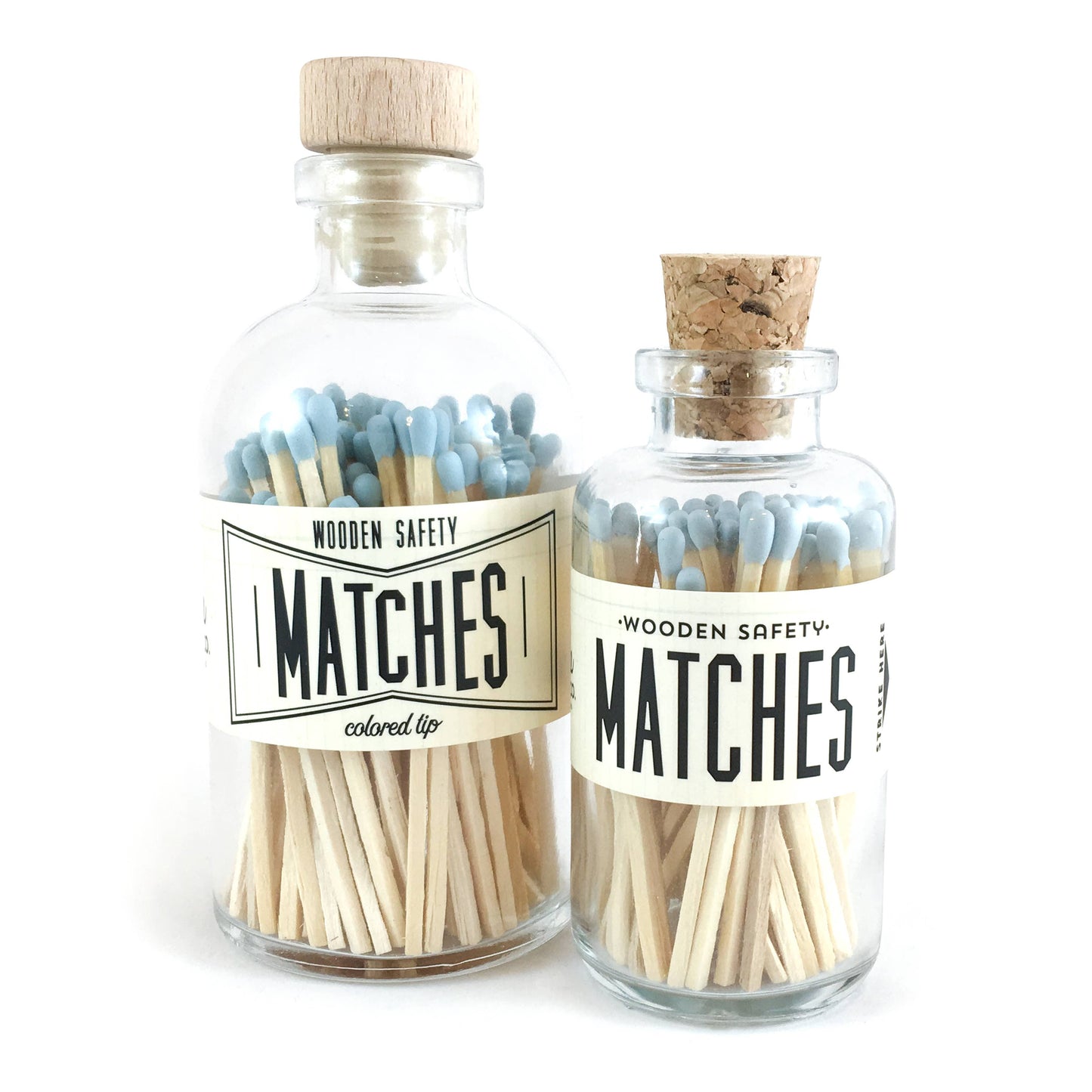 Skinny Tapered Candles - Kansas Sky