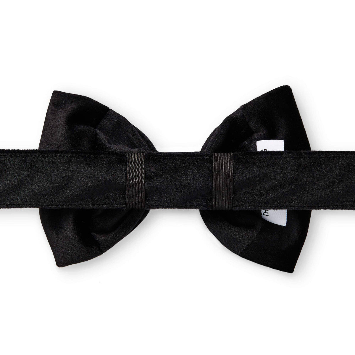 Foggy Dog Black Velvet Dog Bow Tie