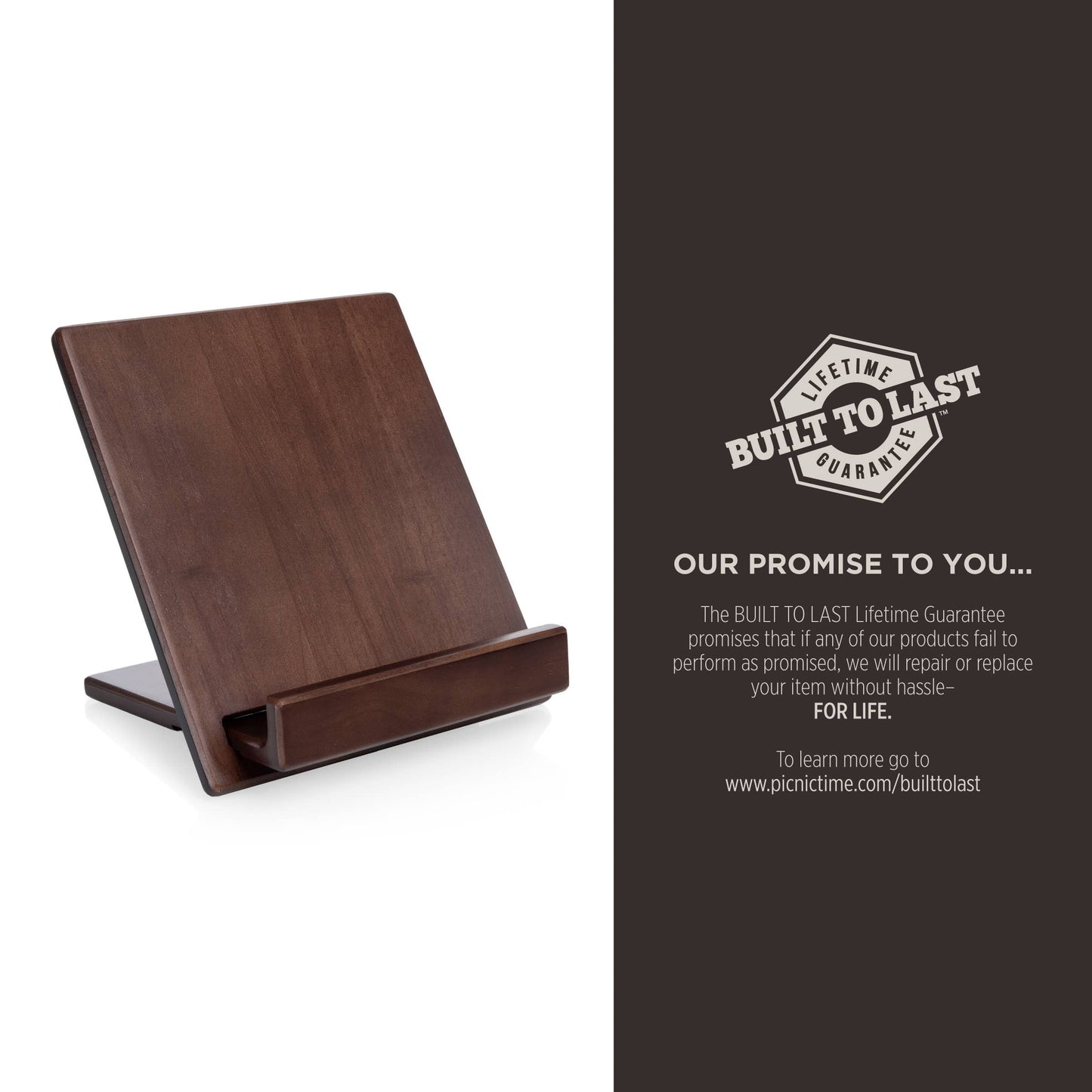 Cookbook Tablet Stand With Adjustable Design