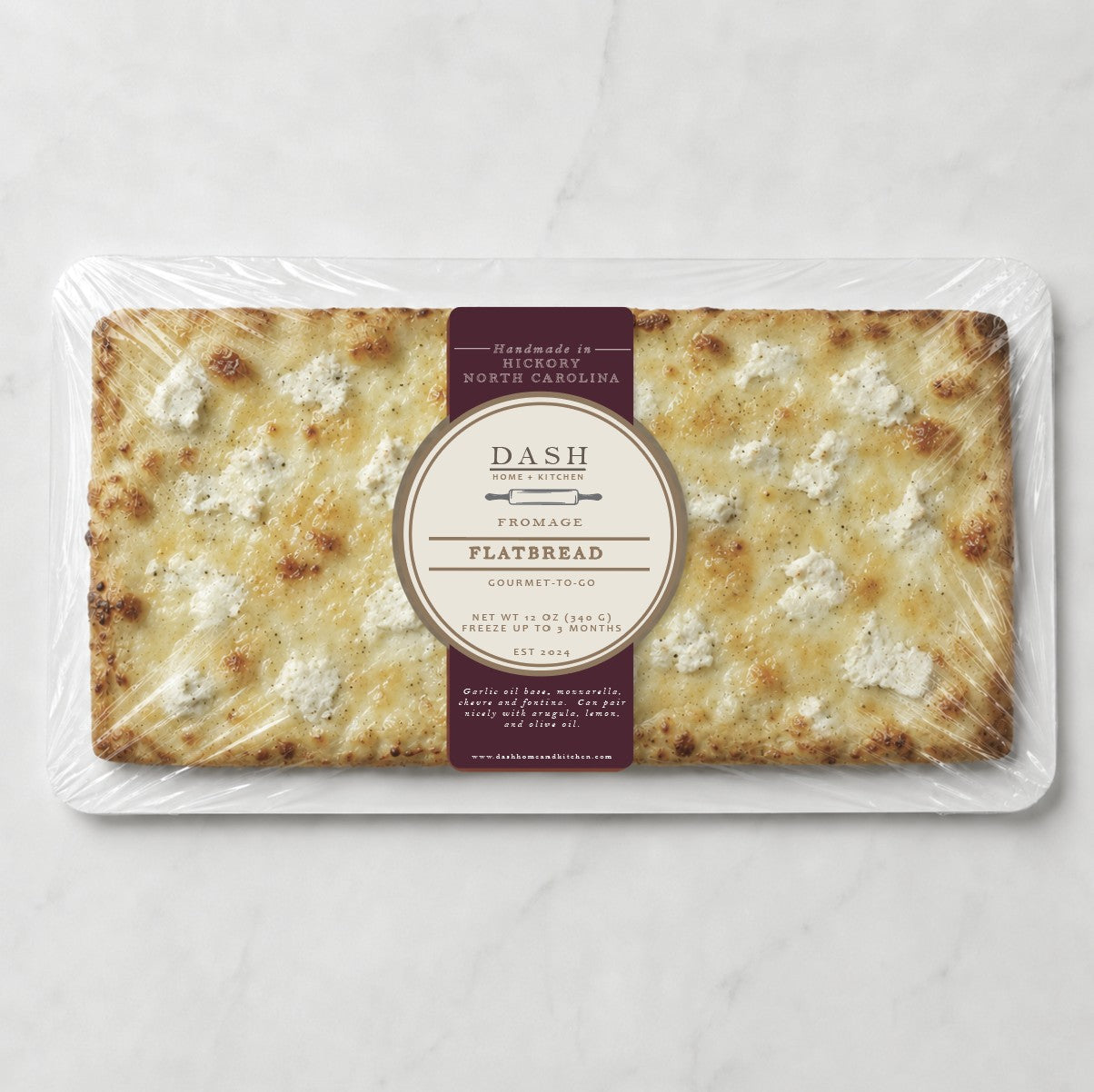 DASH Gourmet-to-Go, Fromage Flatbread