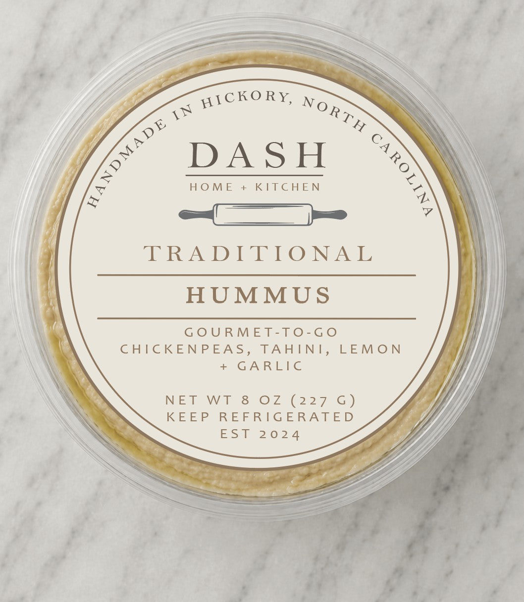 DASH Gourmet-to-Go, Traditional Hummus