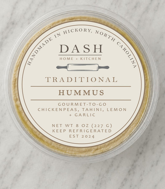 DASH Gourmet-to-Go, Traditional Hummus