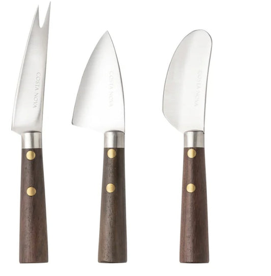 Costa Nova - Coffret de 3 couteaux à fromage