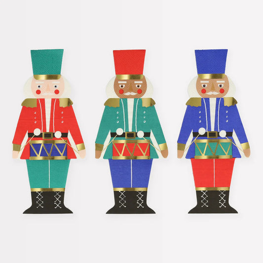 Hester and Cook Nutcracker Napkins