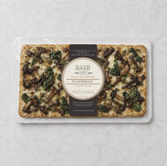 DASH Gourmet-to-Go, Wild Mushroom Flatbread