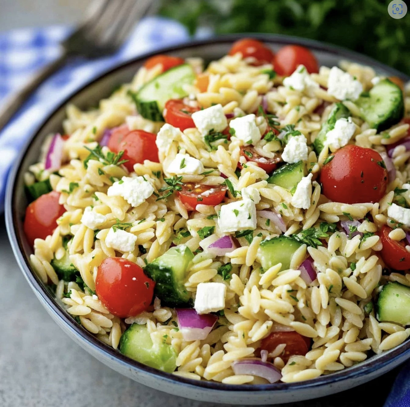 DASH Gourmet-to-Go, Lemon + Dill Orzo Pasta Salad