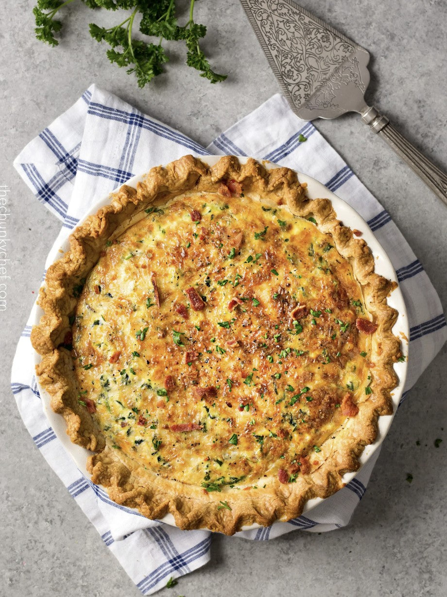 DASH Gourmet-to-Go Bacon & Spinach Quiche