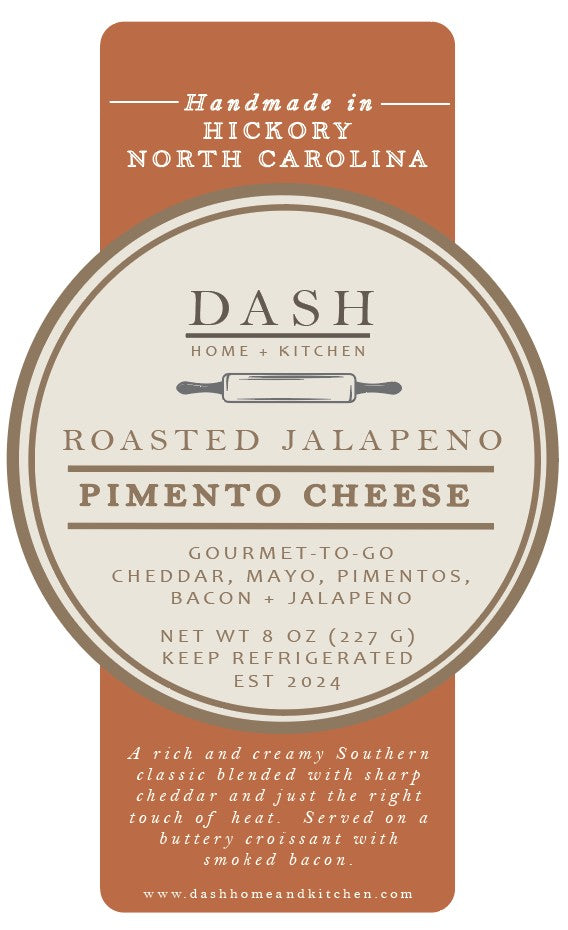 DASH Gourmet-to-Go, Roasted Jalapeno Pimento Cheese Croissant