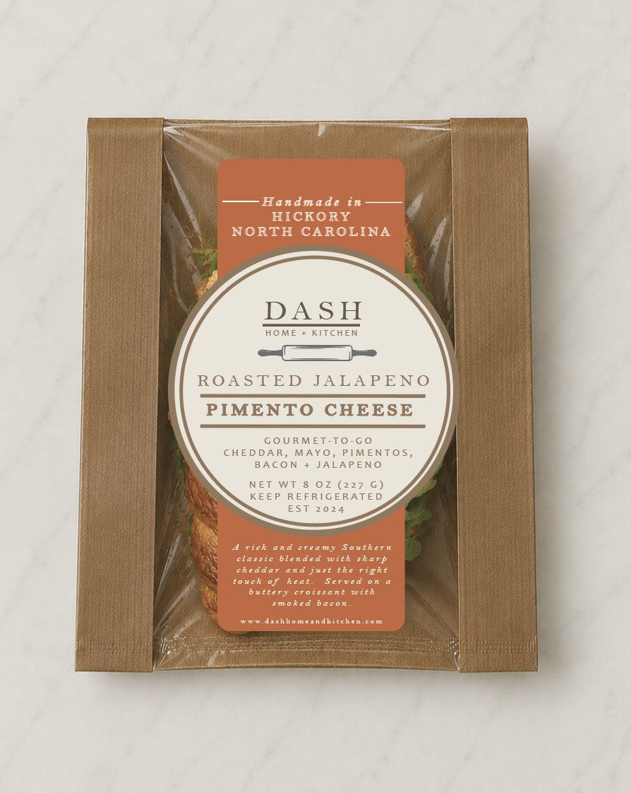 DASH Gourmet-to-Go, Roasted Jalapeno Pimento Cheese Croissant